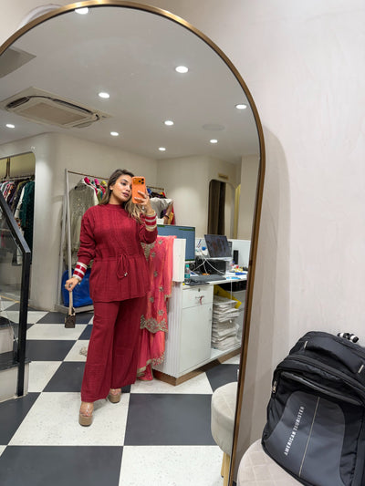 “Roy” - Woollen Two Piece set