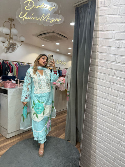 “Pankhuri” - Three Piece set