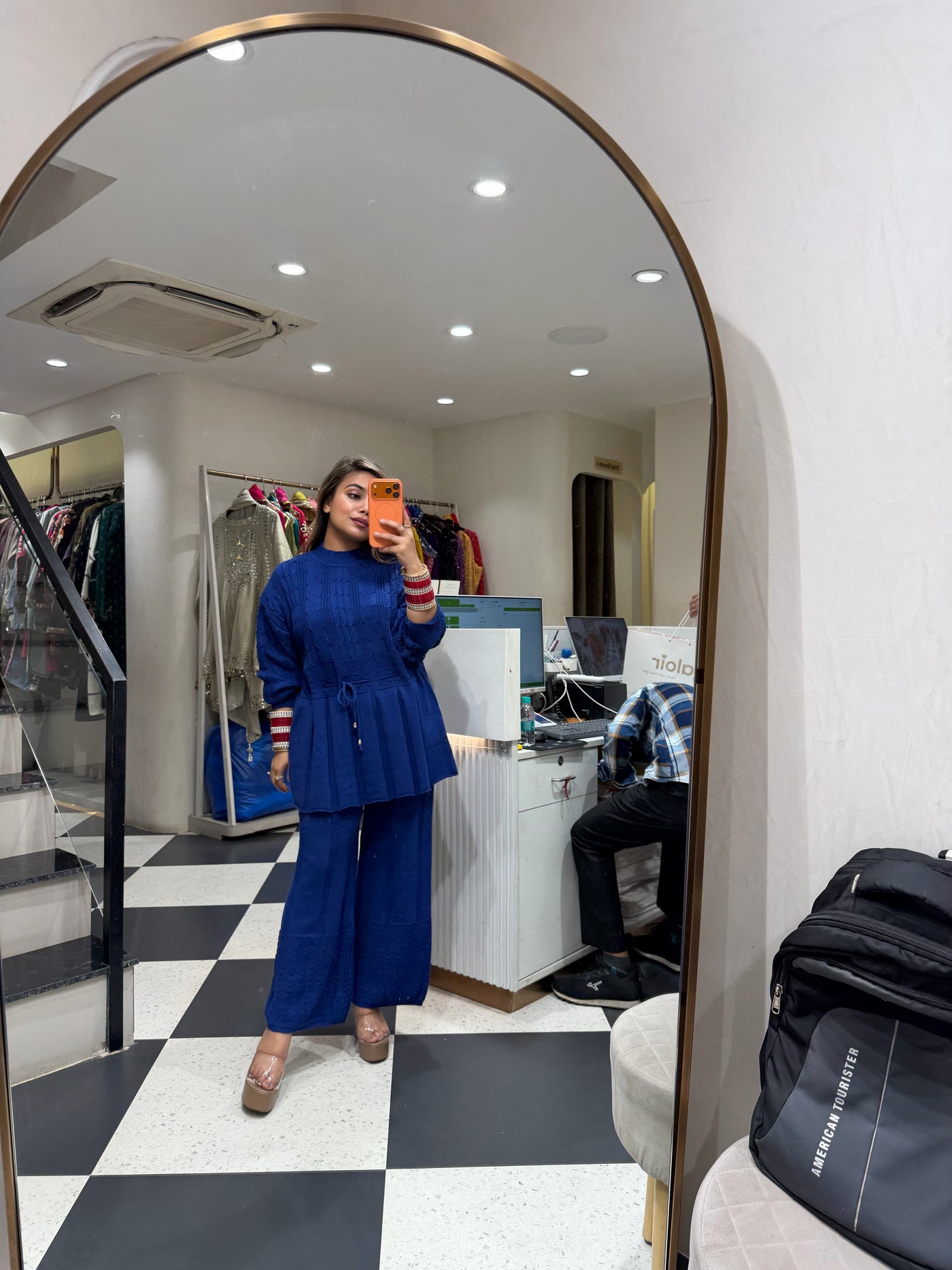 “Roy” - Woollen Two Piece set