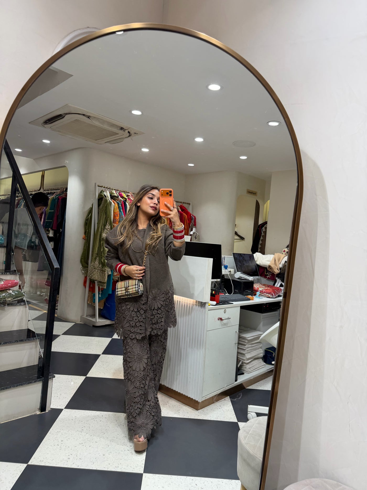 “Tashika” - Woollen Two Piece set