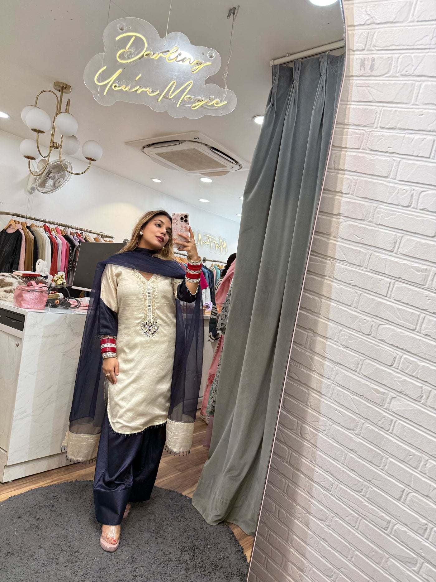 “Monie” - Farshi Salwar Three Piece set