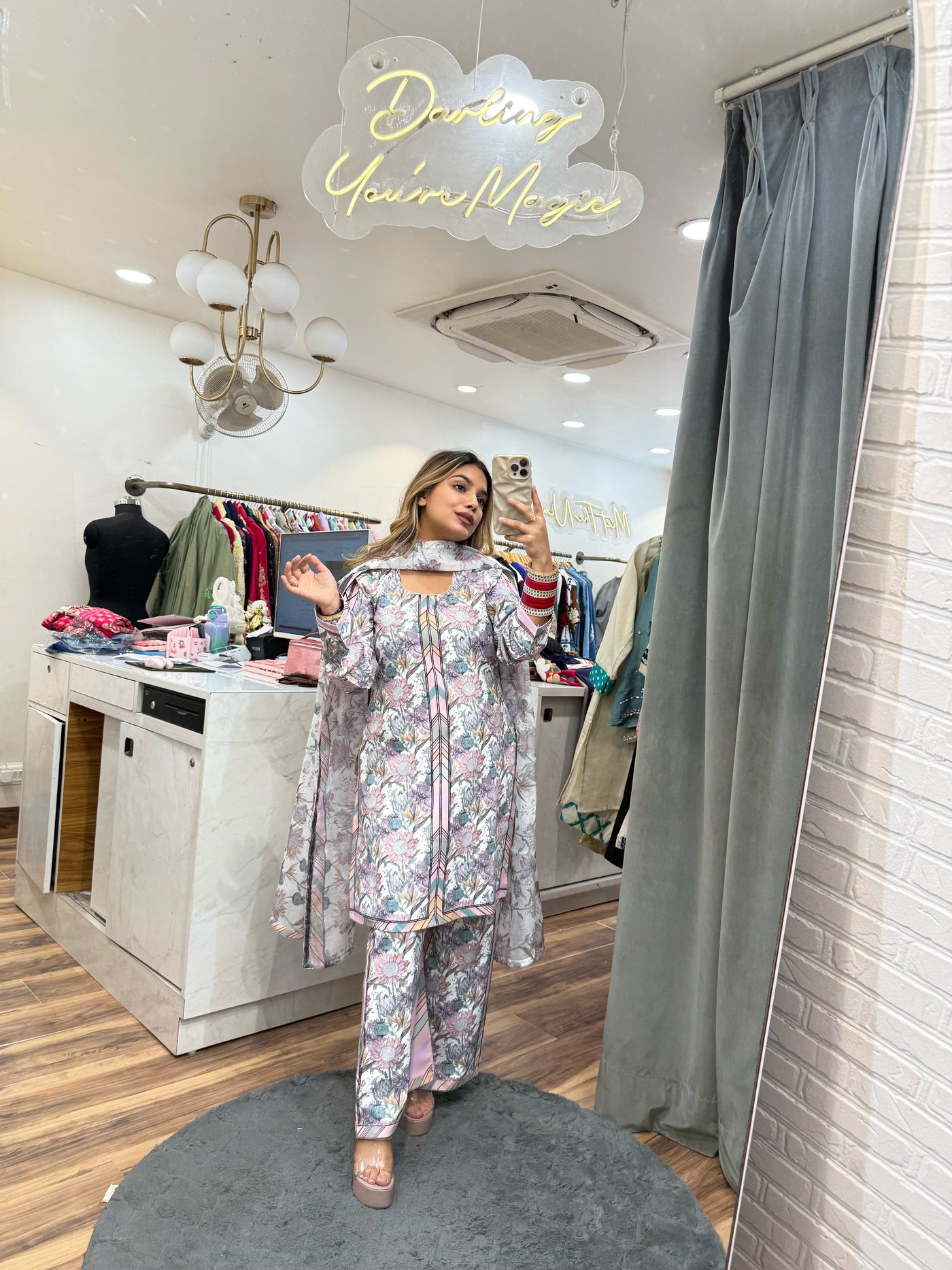“Radhika ” - Three Piece Set