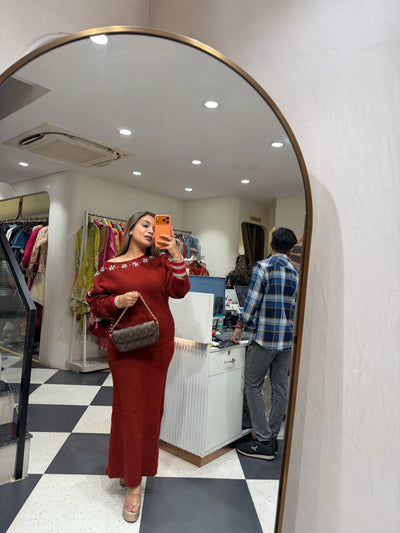 “Jimmi” - Woollen Two Piece Skirt set