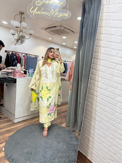 “Pankhuri” - Three Piece set