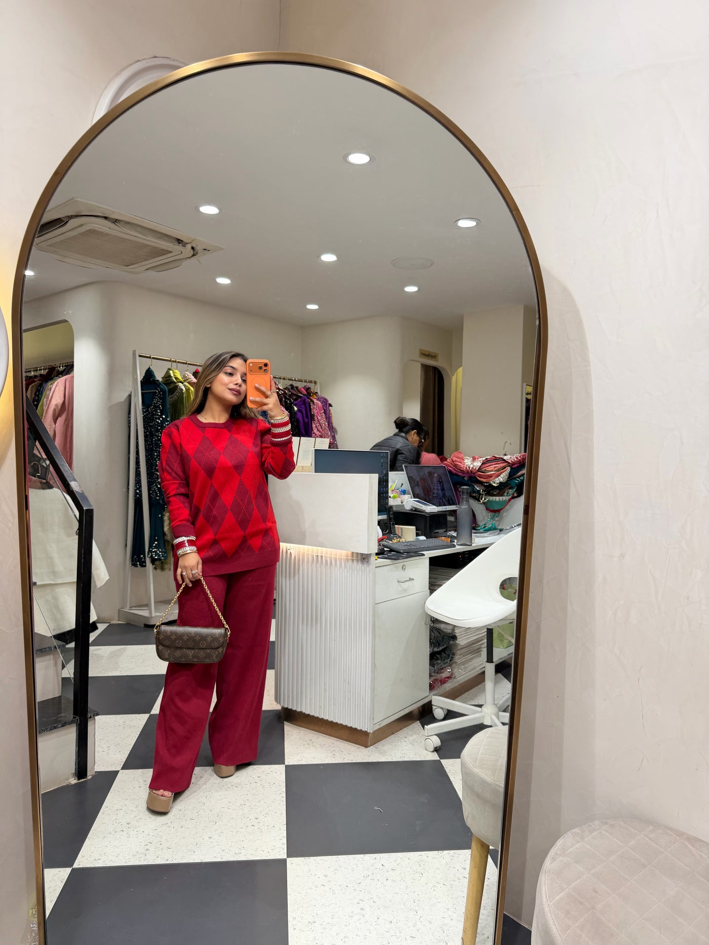 “Giya” - Woollen Two Piece set