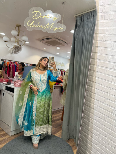 “Bandhani ” - Three Piece set