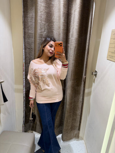 “Lilac” - Woollen Top