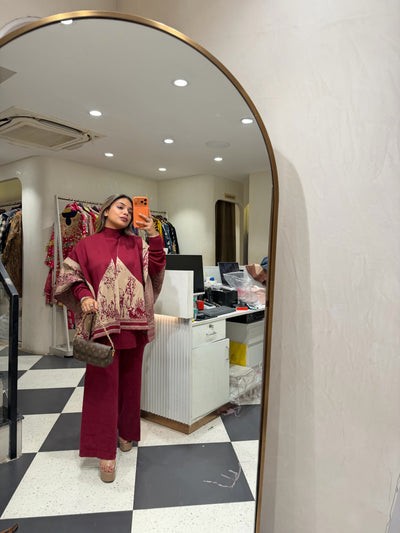 “Menlo” - Woollen Three Piece set