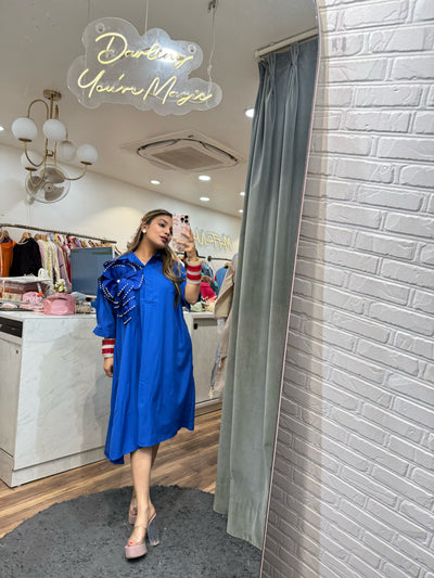 “Flower” - Shirt Dress