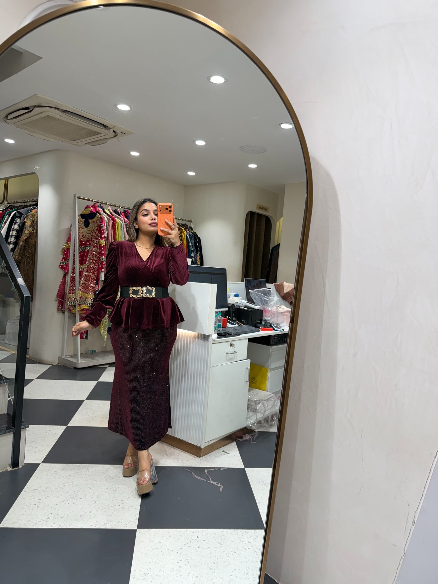 “Bessa” - Velvet Three Piece set