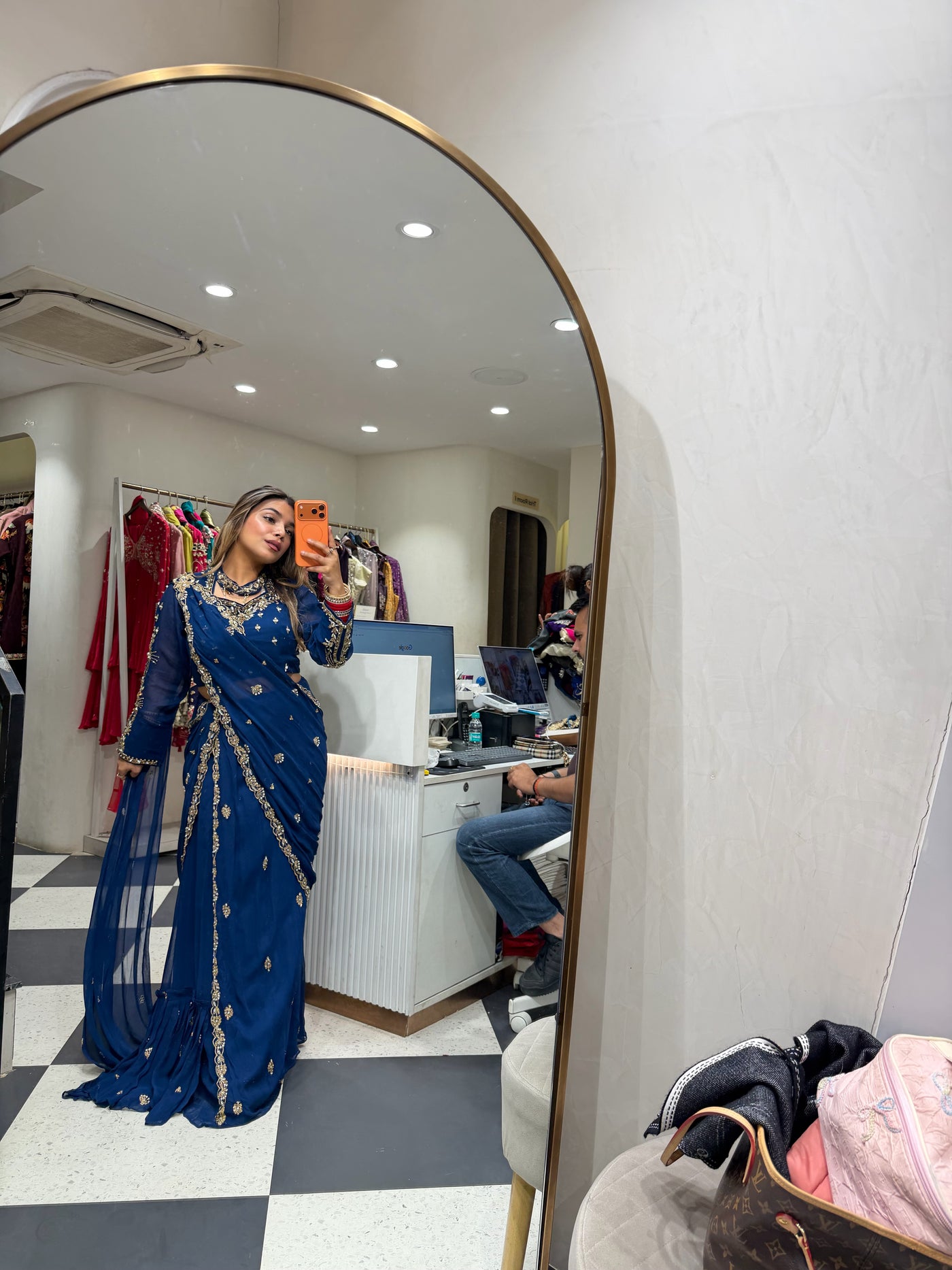 “Aromika” - Drape Saree