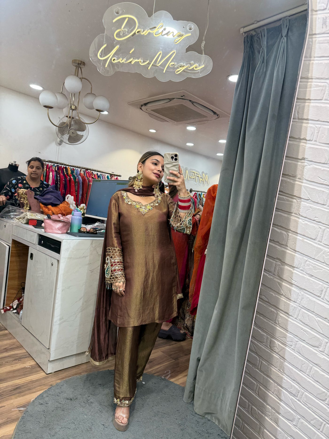 "Aanuja”-  Three Piece set
