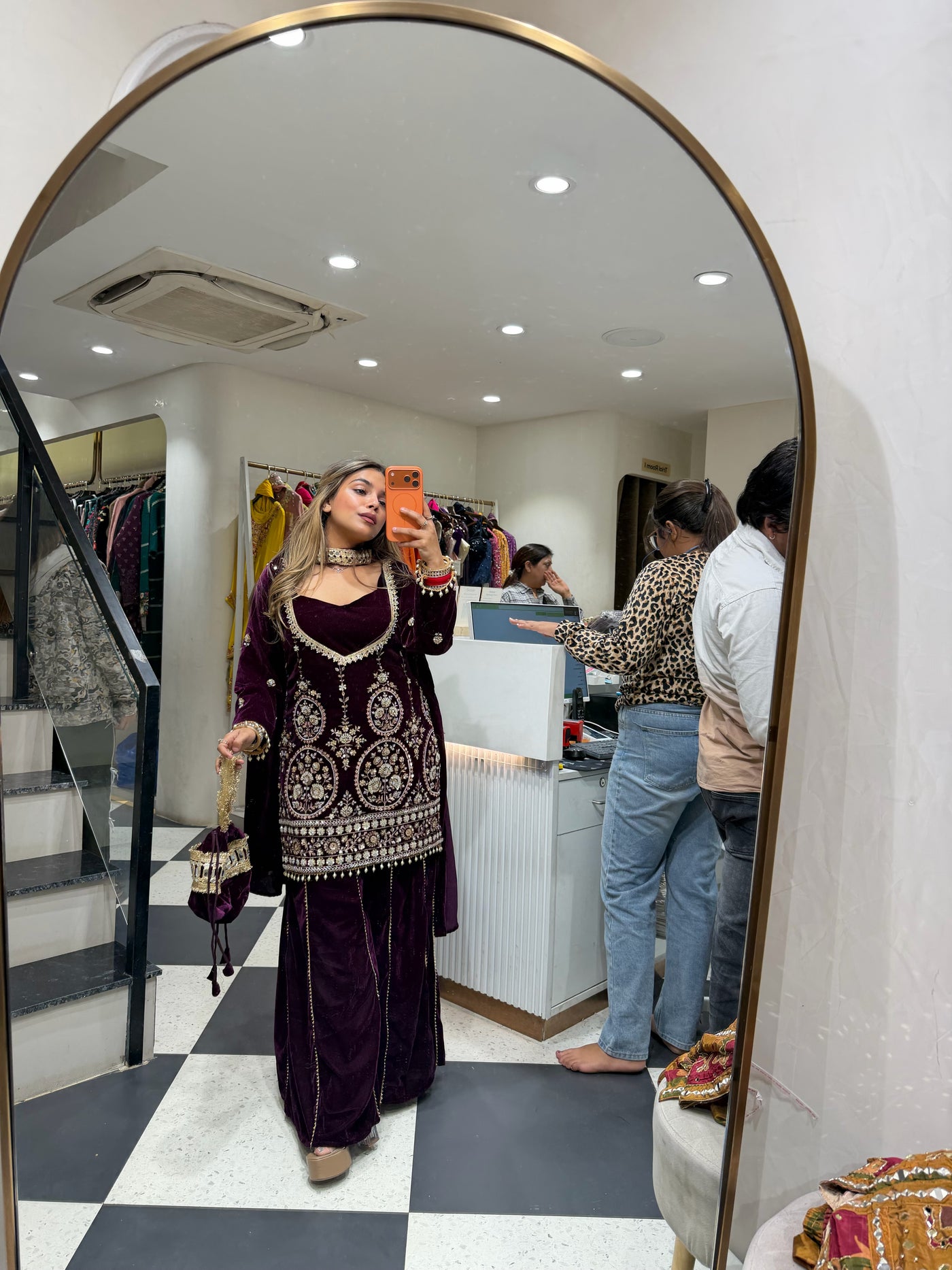 “Lameesa” - Velvet Five Piece set