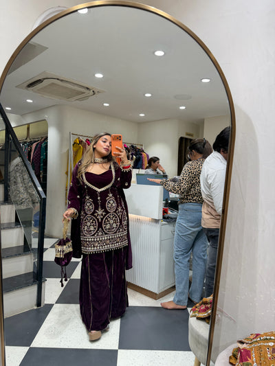 “Lameesa” - Velvet Five Piece set