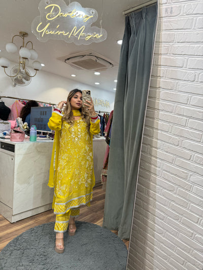 “Uzma” - Three Piece set