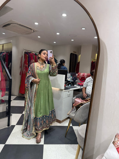 “Tahira” - Three Piece Anarkali set