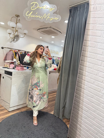“Nishi” - Linen Two Piece set