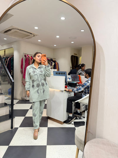 “Saheli” - Woollen Two Piece set