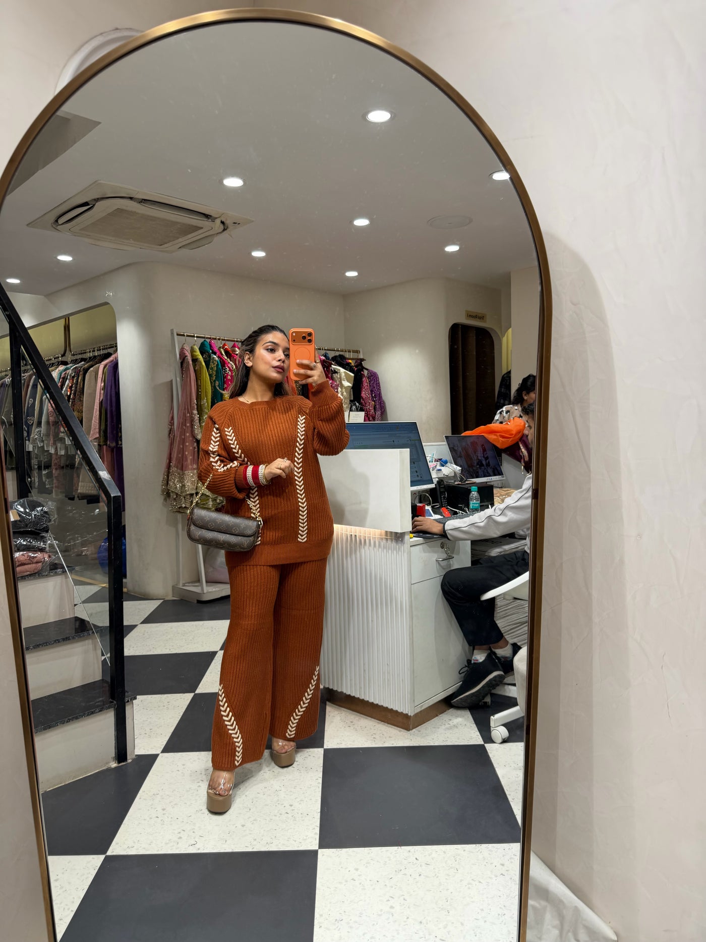 “Gihara” - Premium Woollen Two Piece set