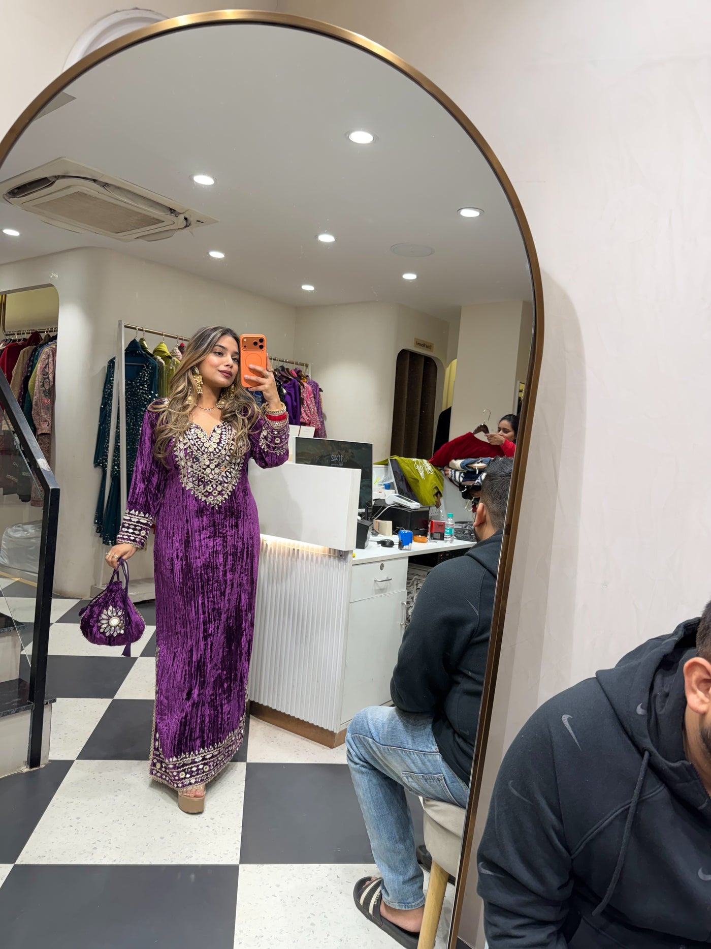 “Kenka” - Velvet Two piece Dress