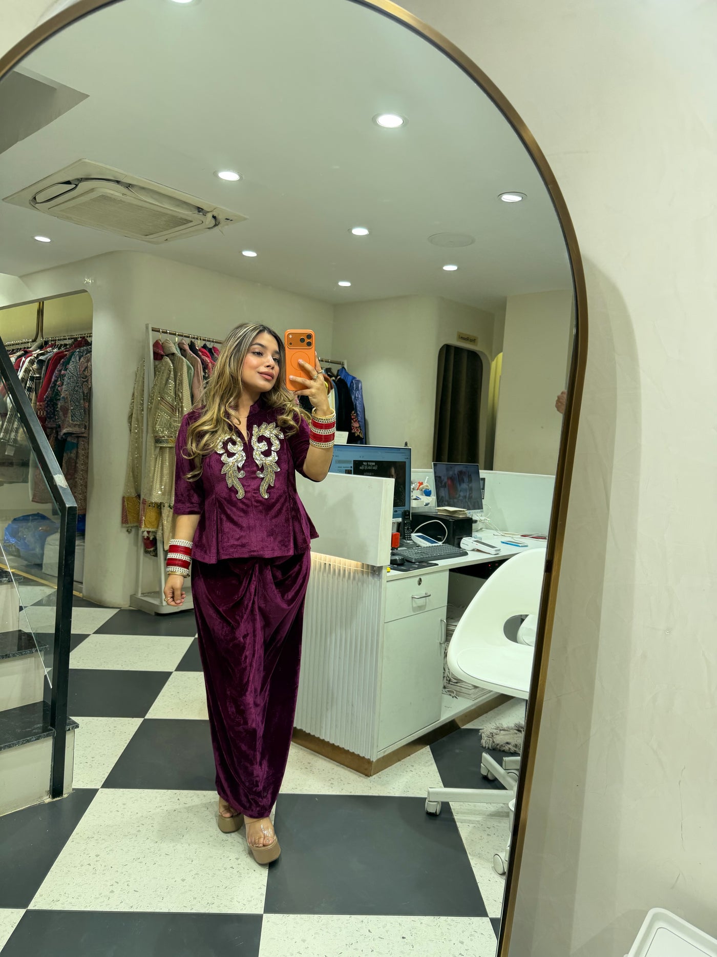 “Mimara” - Velvet Two piece set