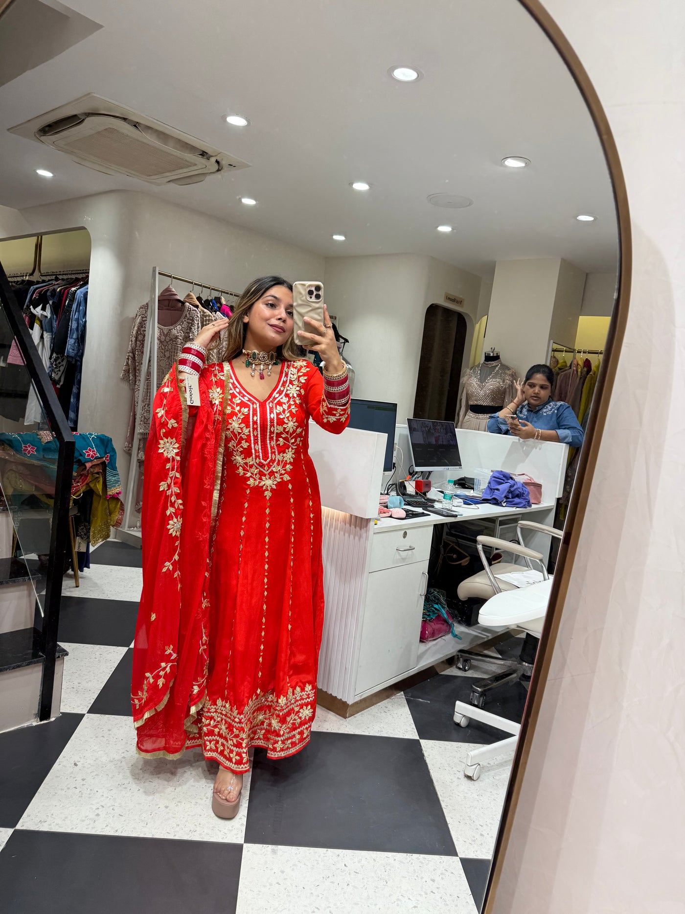 “Simran” -  Three Piece set