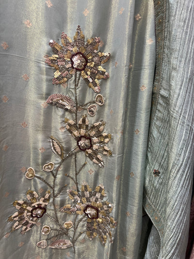 “Flora” -   Unstitched Suit