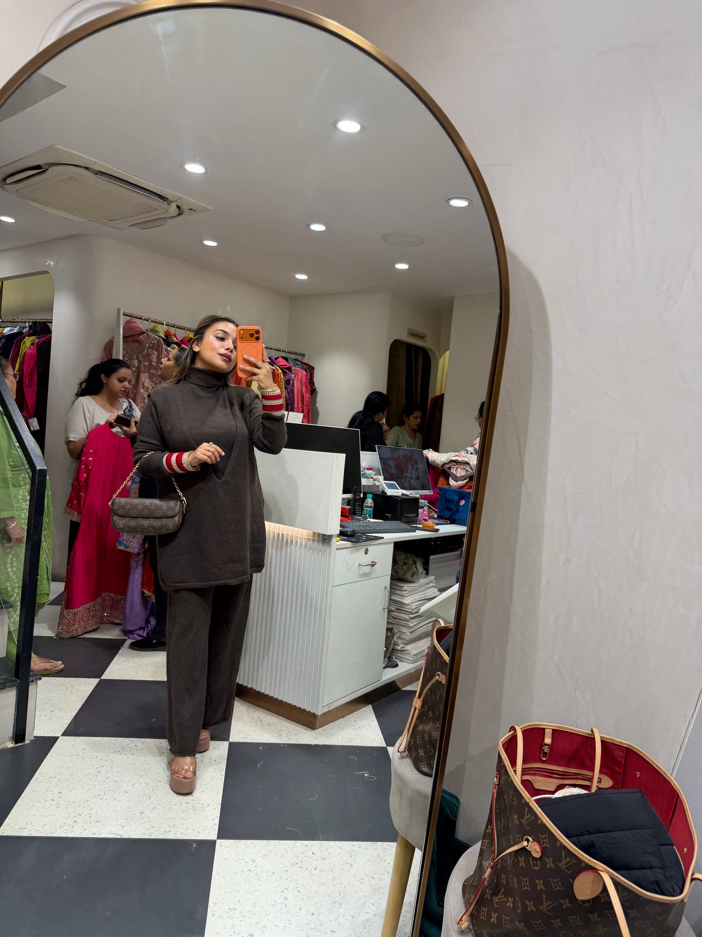 “Yimi” - Woollen Three Piece set