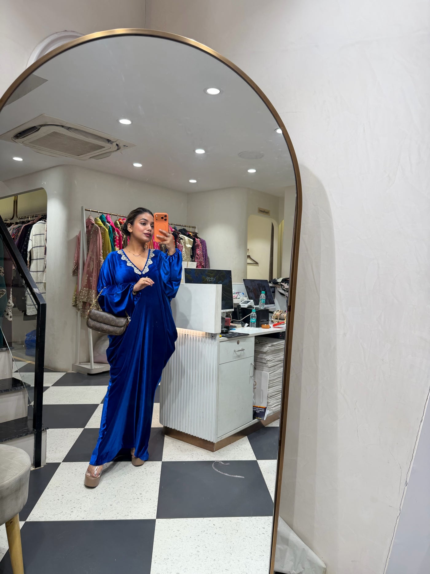 “Niba” - Velvet Dress