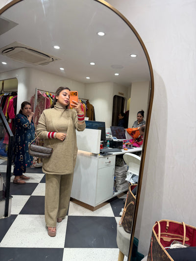 “Yimi” - Woollen Three Piece set