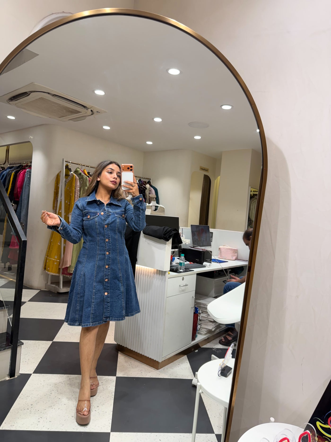 “Thomasa” - Denim Dress