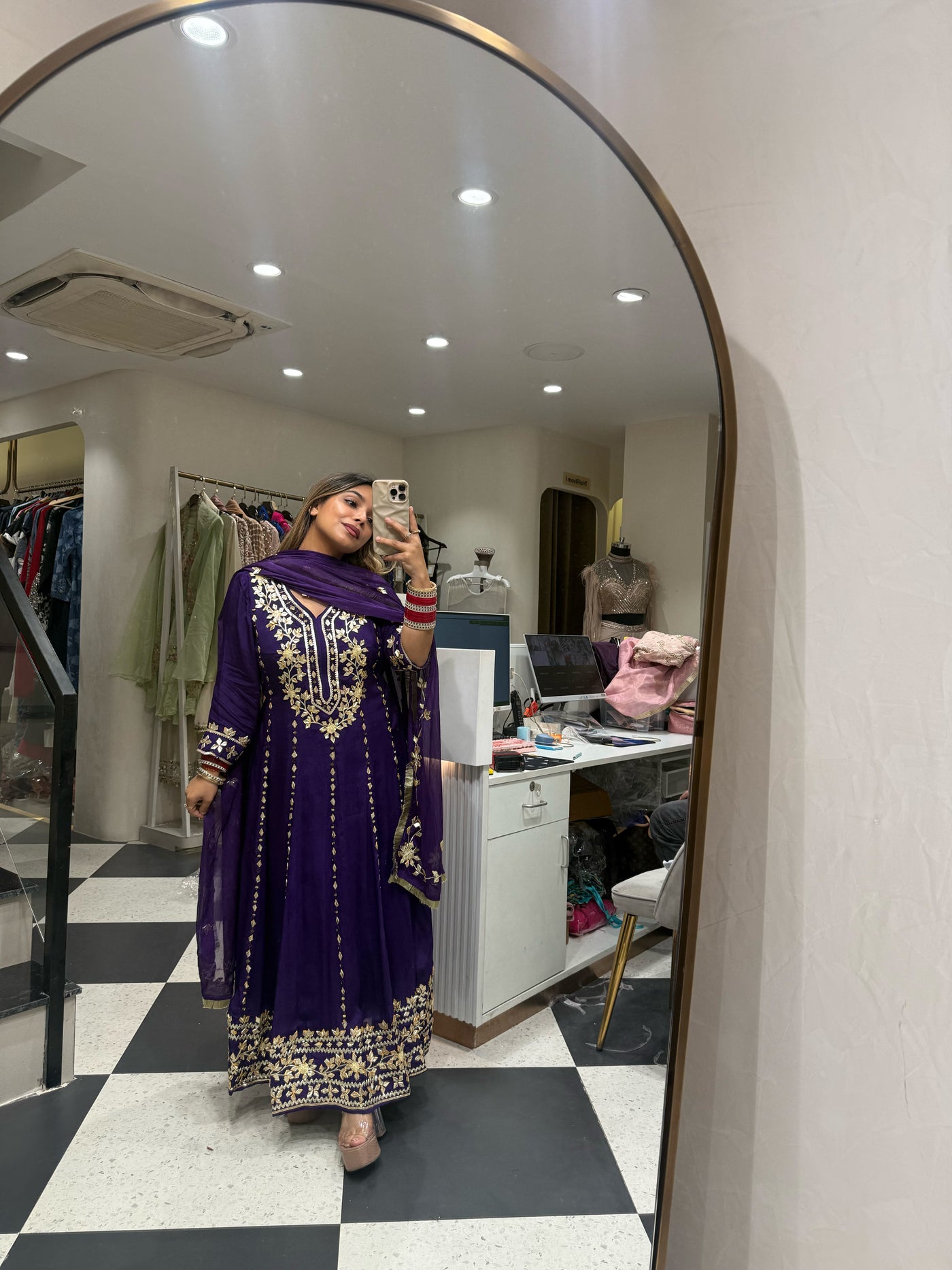 “Simran” -  Three Piece set