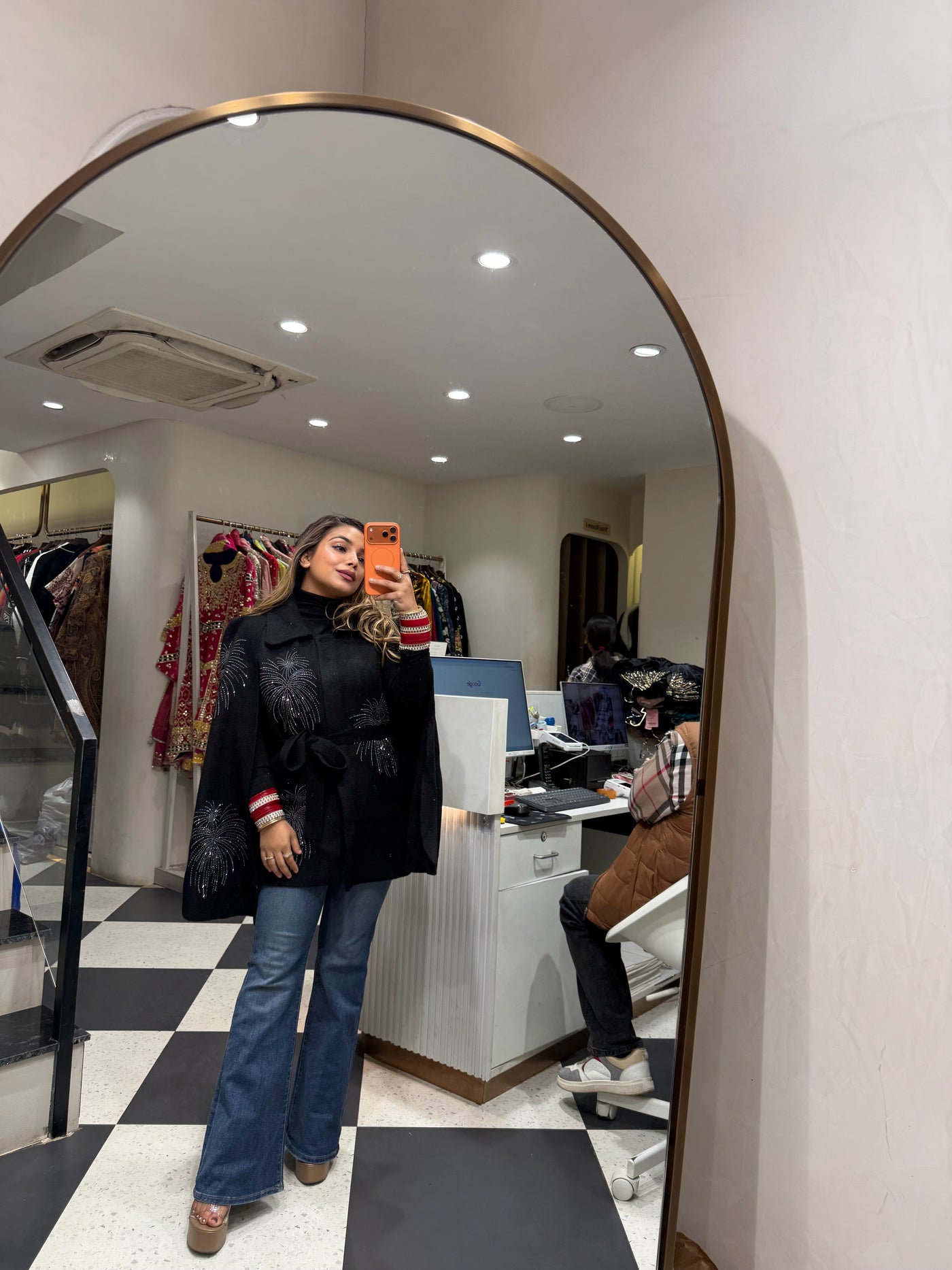 “Bella” -  Woollen Cape