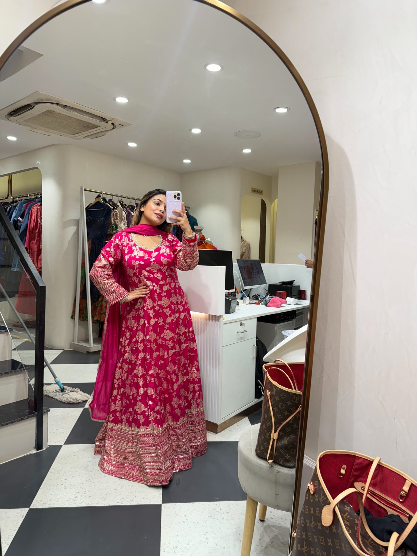 “Aleeza ” - Banarasi Two Piece set