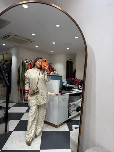 “Tashika” - Woollen Two Piece set