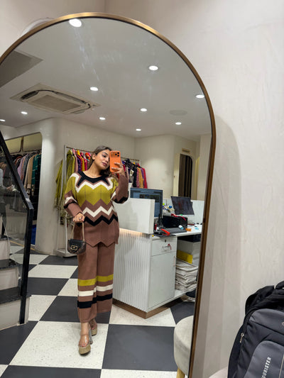 “Keena” - Woollen Two  Piece set