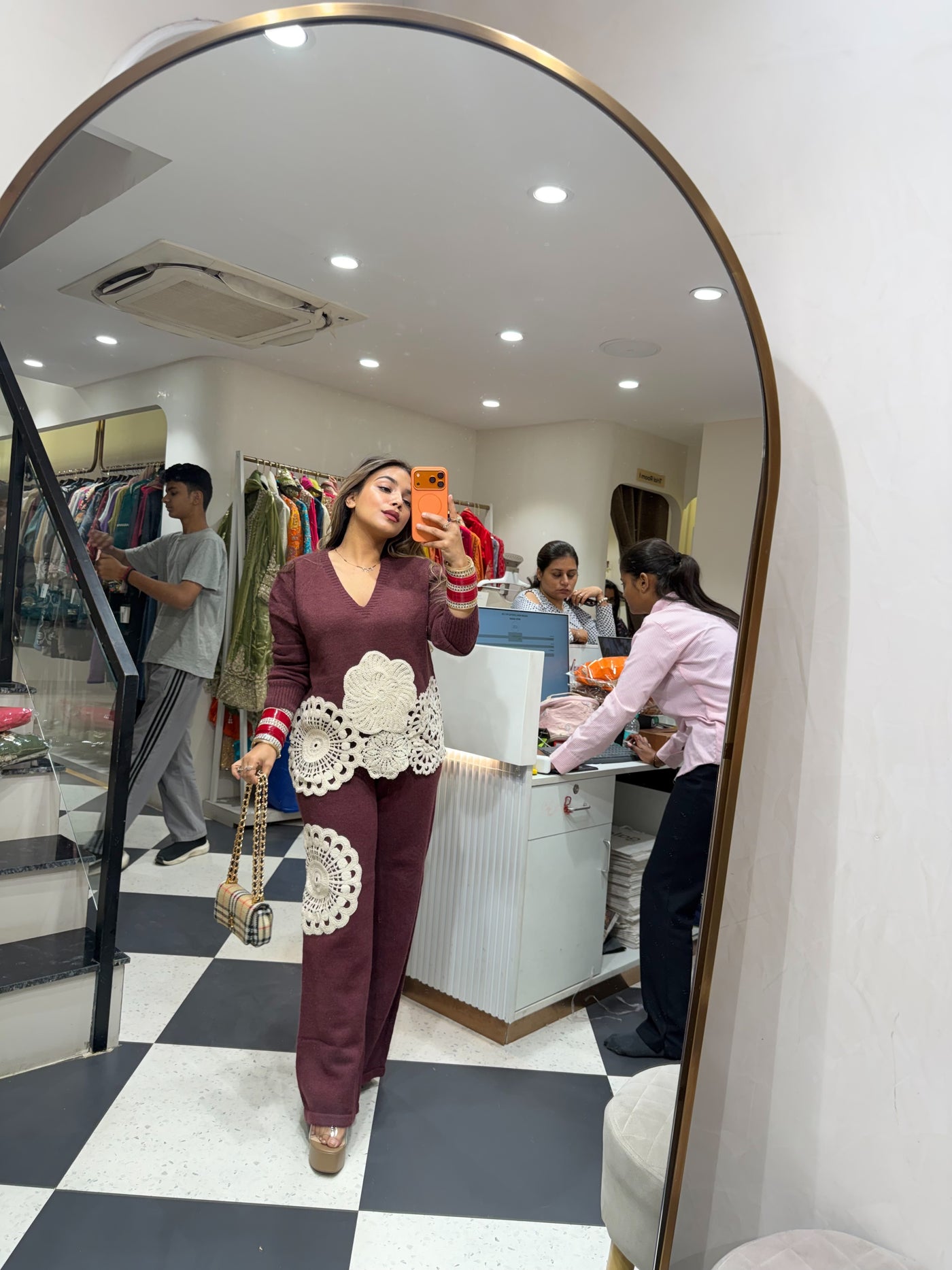 “Hollie” - Woollen Two  Piece set