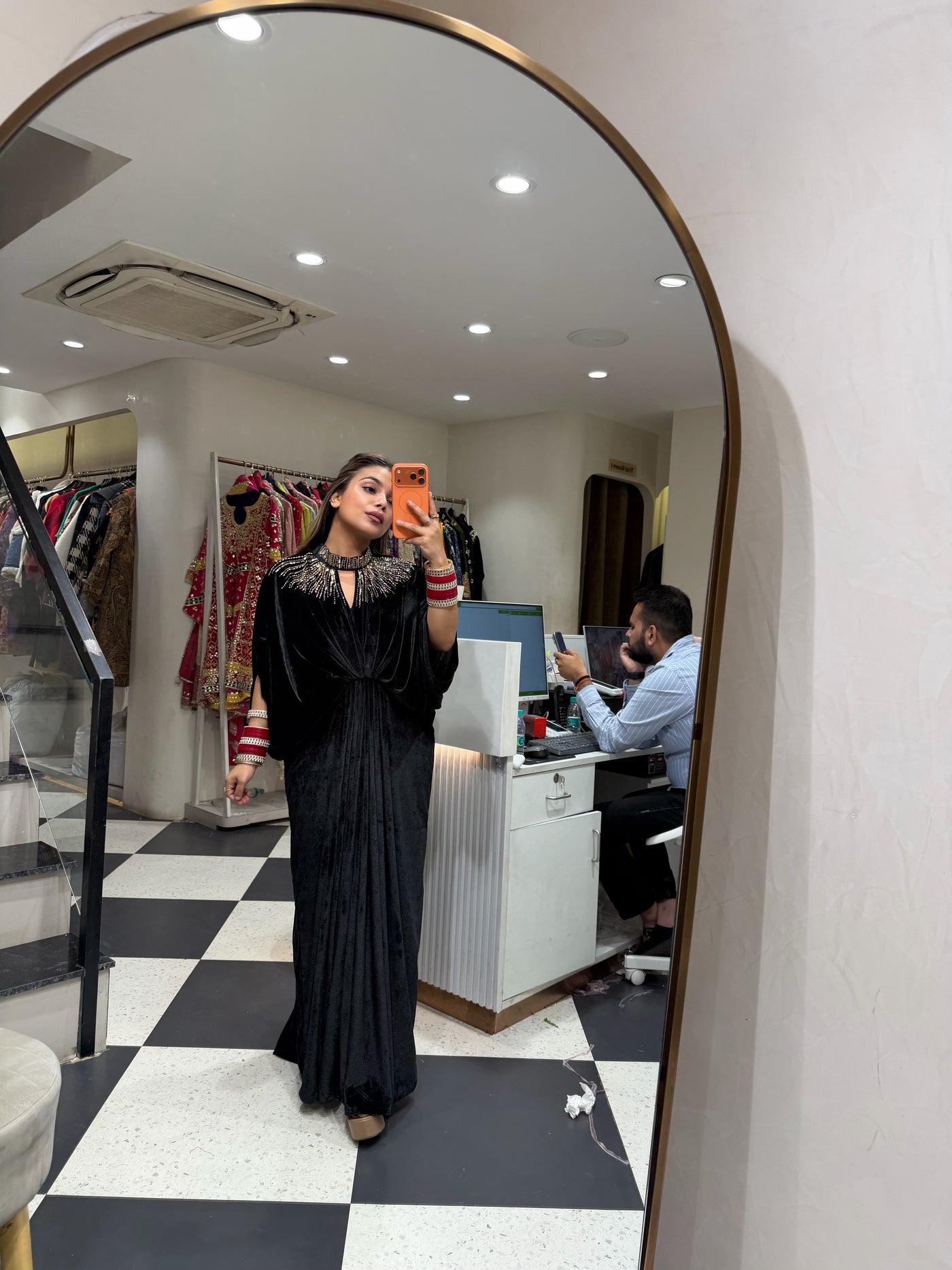 “Aarya - Velvet Dress