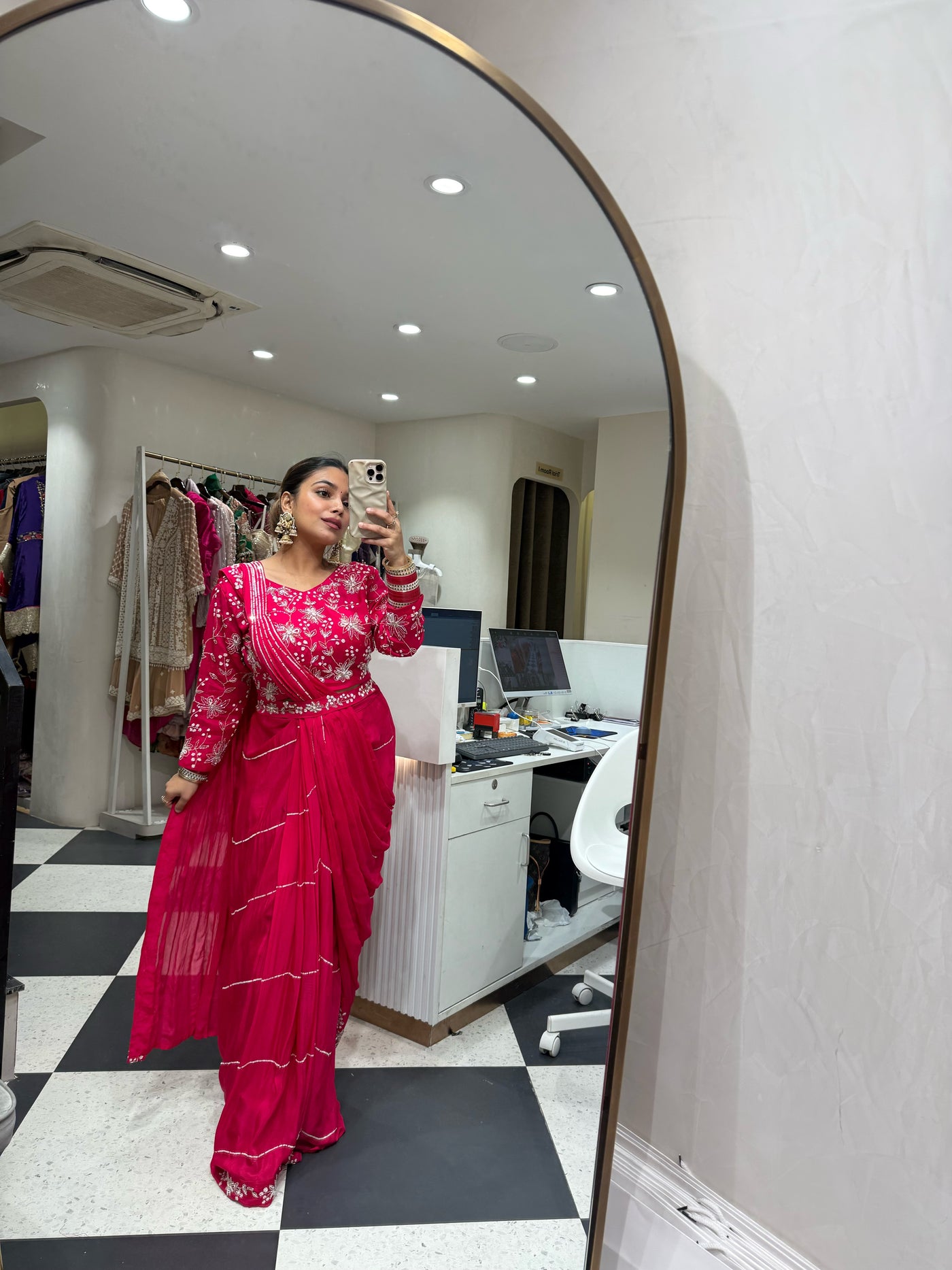 “Amelia- Drape Saree