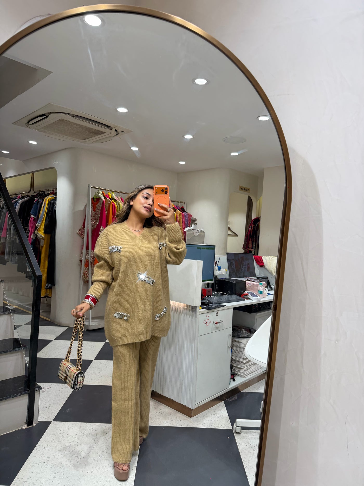 “Tissy” - Korean Woollen Two Piece set