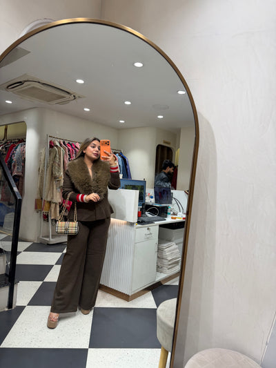 “Santra” - Woollen Two Piece set