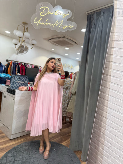 “Nemina” - Beautiful Sleeves Dress