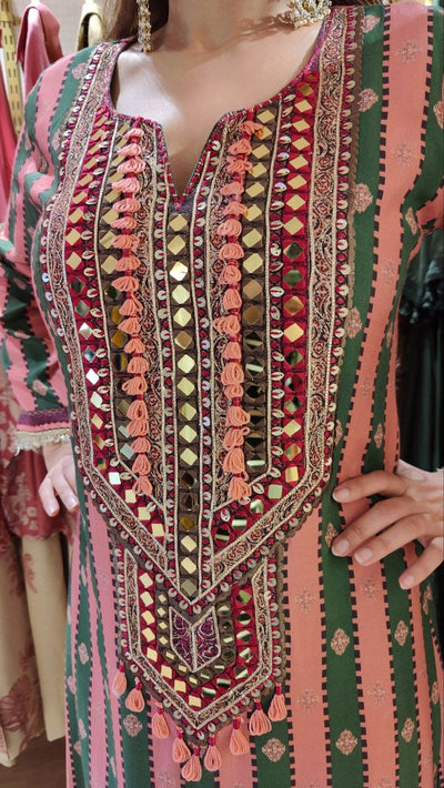 “Bianca” - Crepe Long Dress