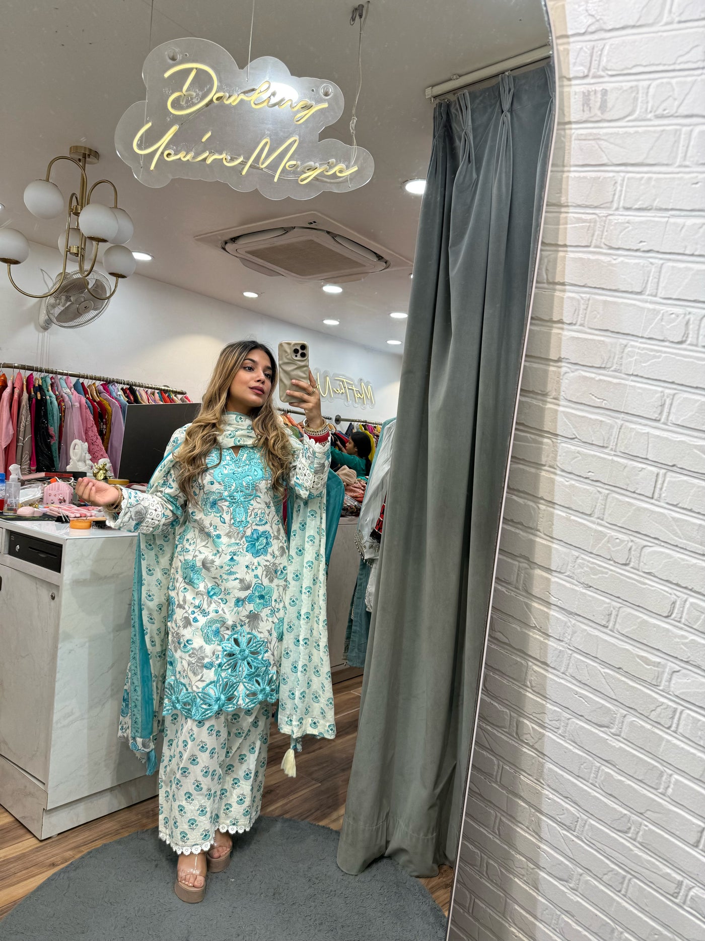 “Harshali” - Three Piece Set