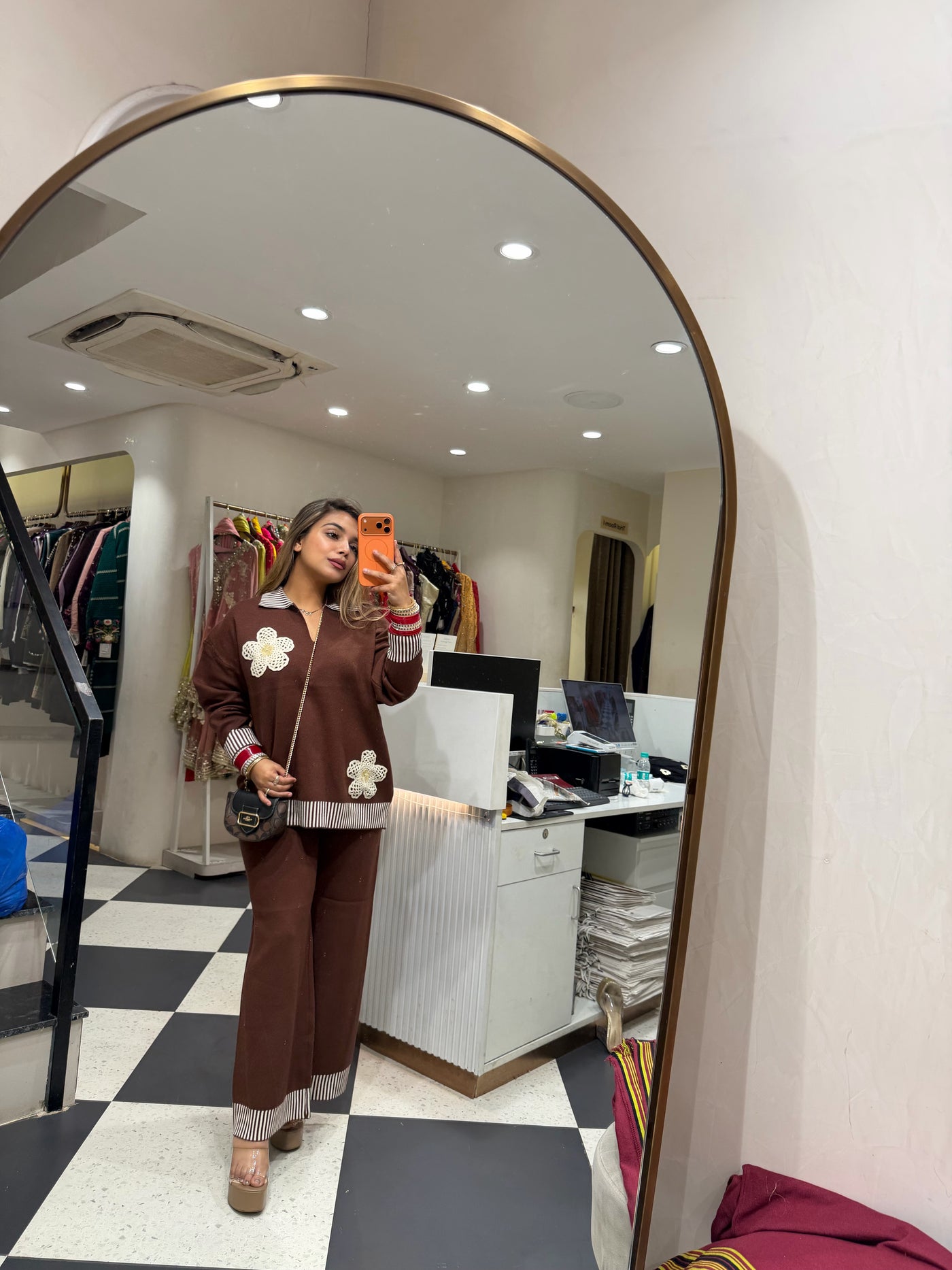 “Elizabeth” - Premium Woollen Two Piece set