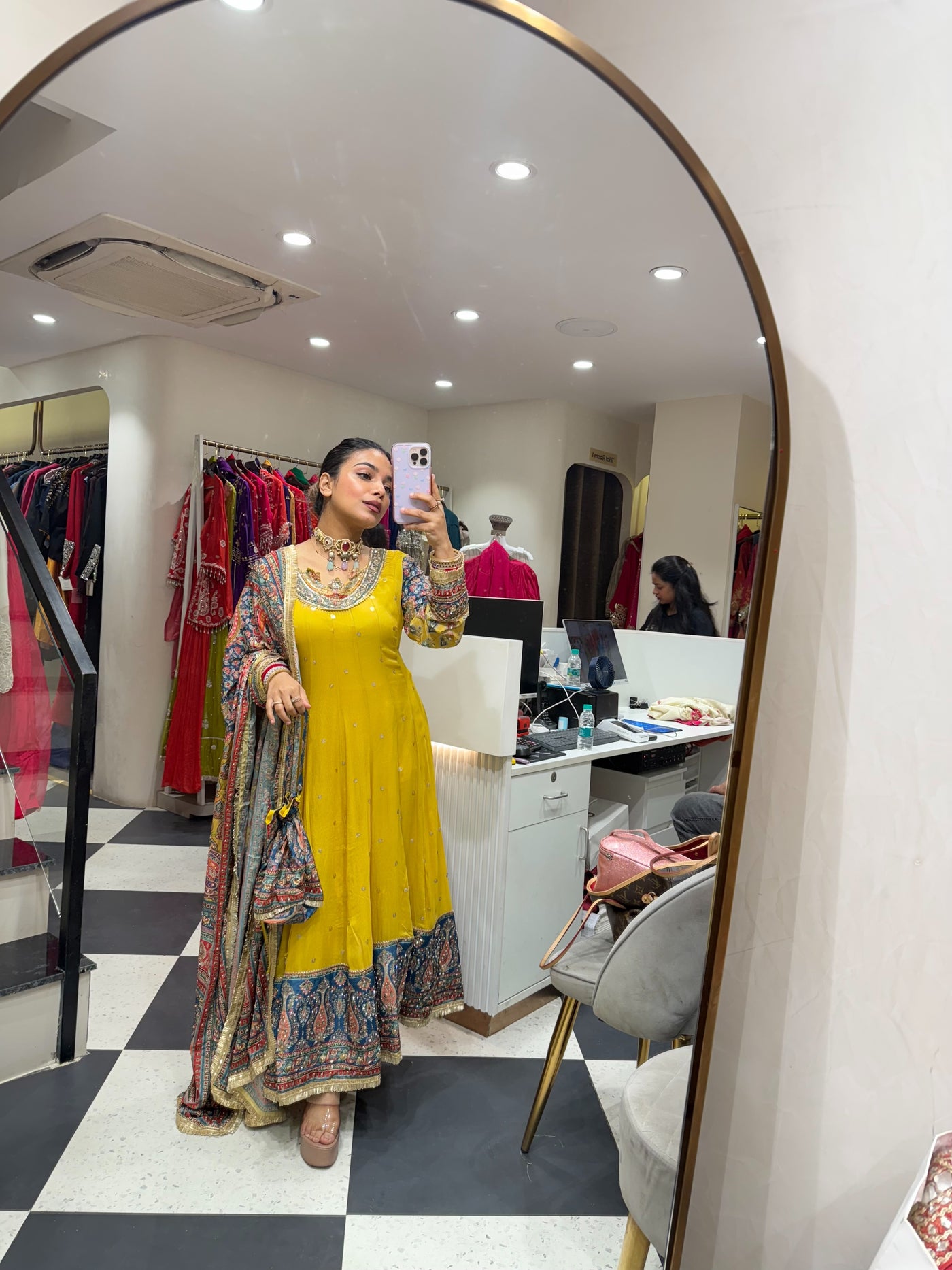 “Tahira” - Three Piece Anarkali set