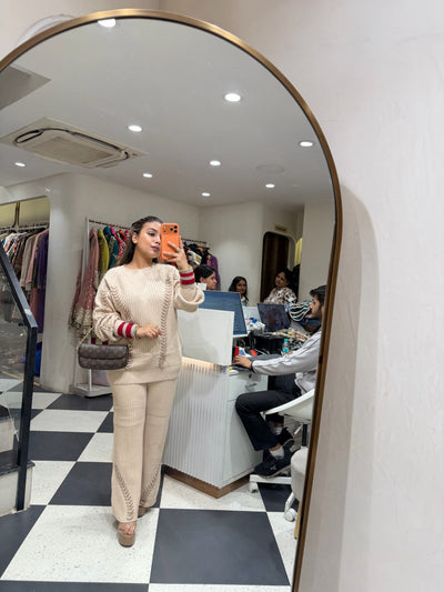 “Gihara” - Premium Woollen Two Piece set