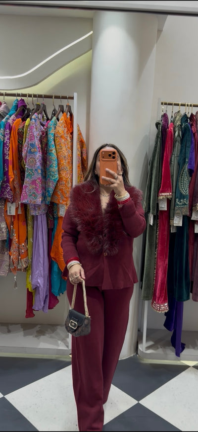 “Santra” - Woollen Two Piece set