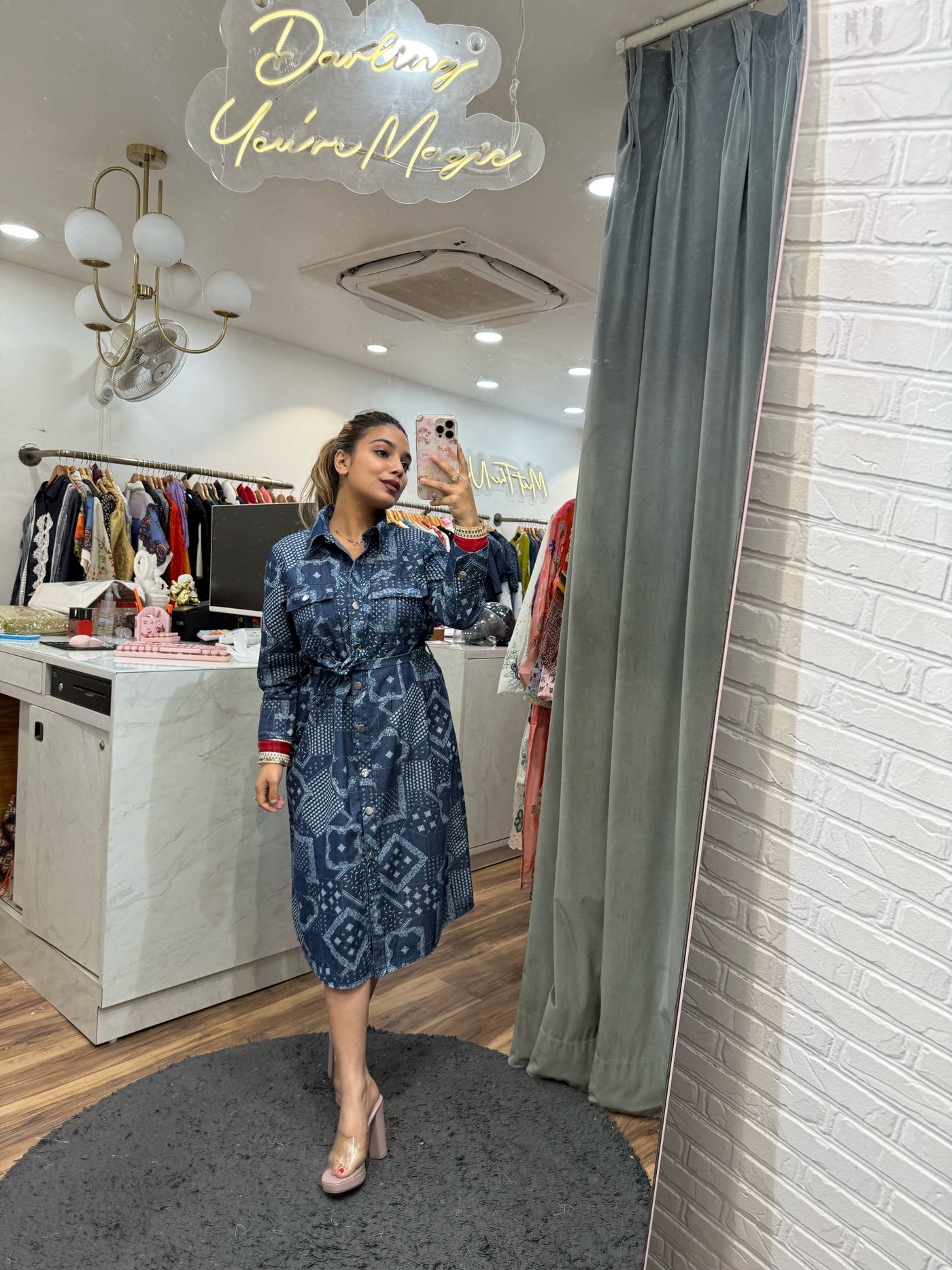“Kave” - Denim Dress