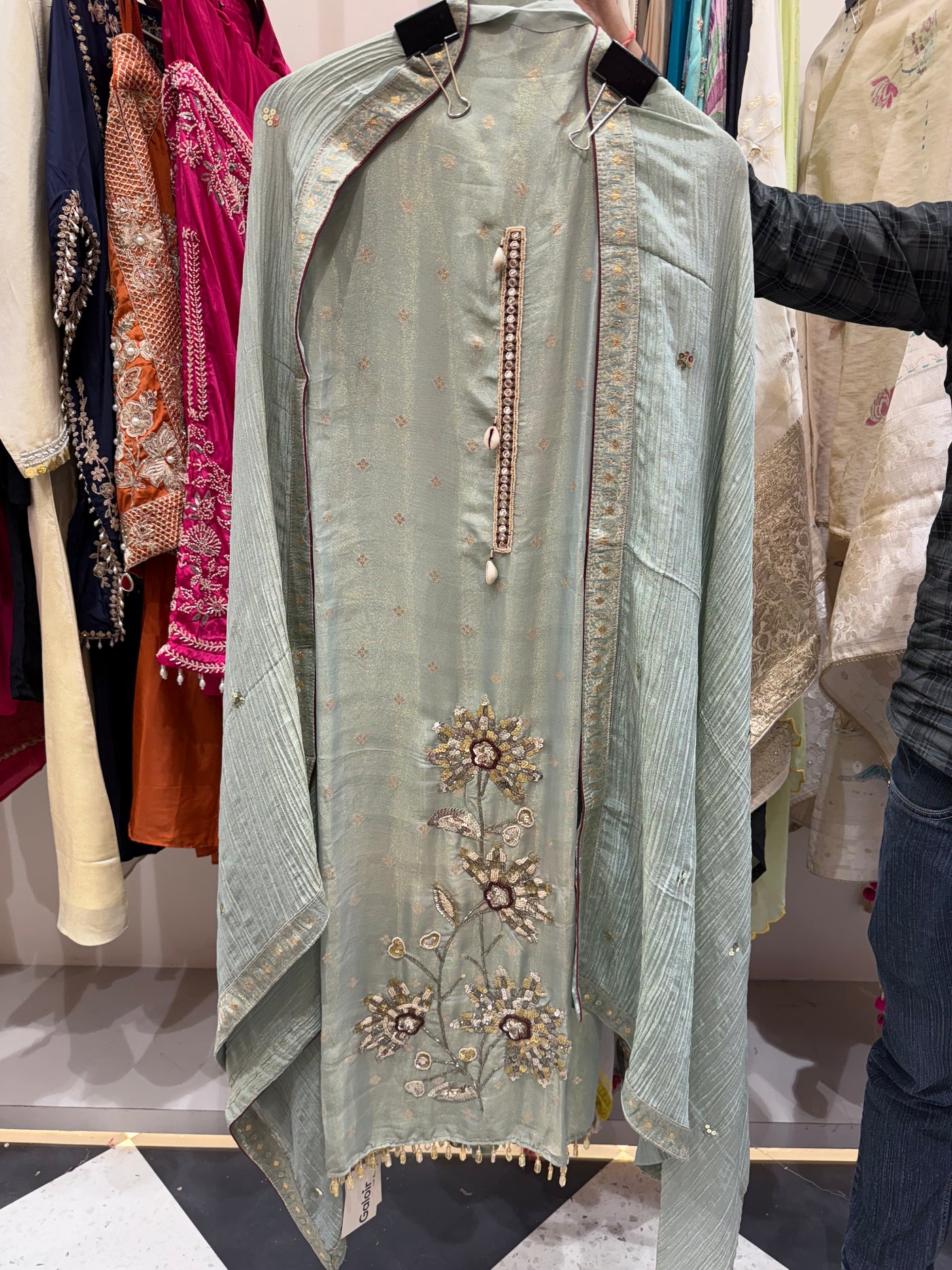 “Flora” -   Unstitched Suit